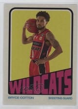 2022-23 Topps NBL 1972 Topps Basketball Bryce Cotton #72-13 card