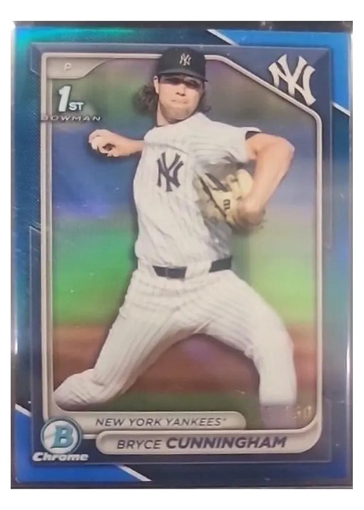 2024 Bowman Draft Chrome Bryce Cunningham #BDC-97 card