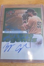 2024 Panini Prospect Edition Future Legends Signatures Bryce Cunningham #28 card