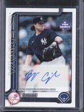 2025 Topps Pro Debut Autographs Bryce Cunningham #PD-148 card