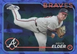 2024 Topps Chrome Sapphire Edition Base Set Bryce Elder #48 card