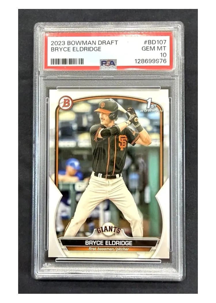 2023 Bowman Draft Base Set Bryce Eldridge #BD-107 card