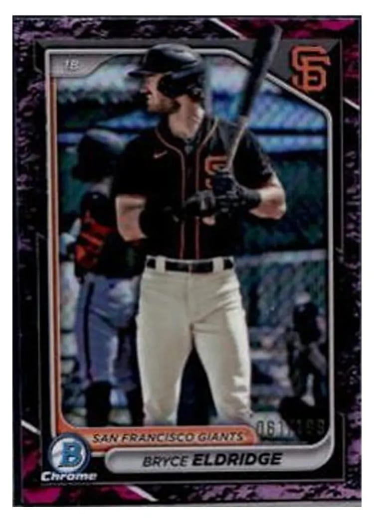 2024 Bowman Draft Chrome Bryce Eldridge #BDC-48 card