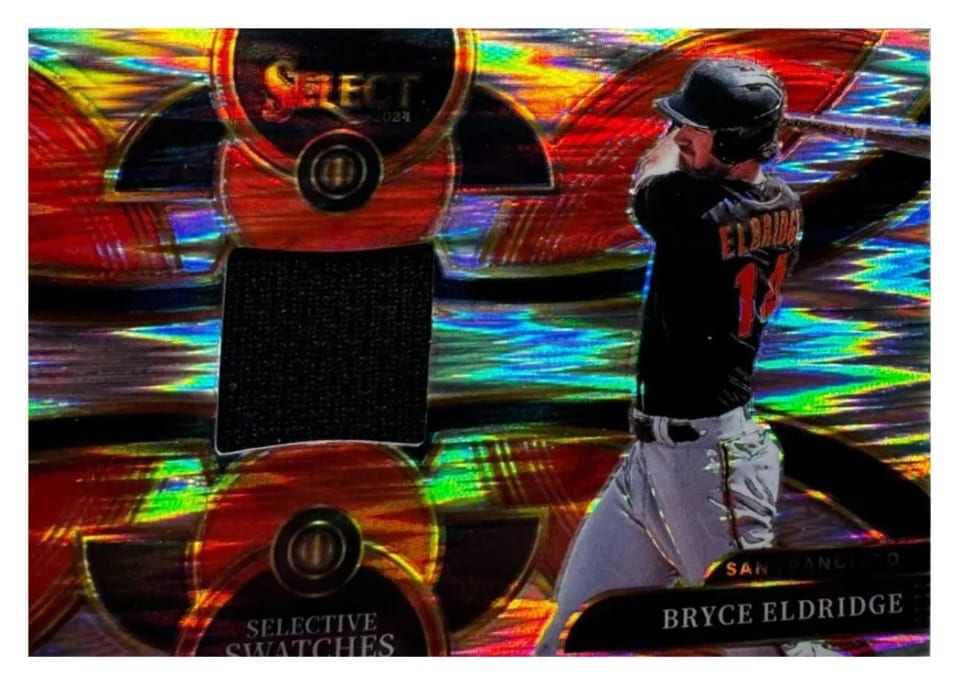 2024 Panini Select Selective Swatch Bryce Eldridge #SS-BE card