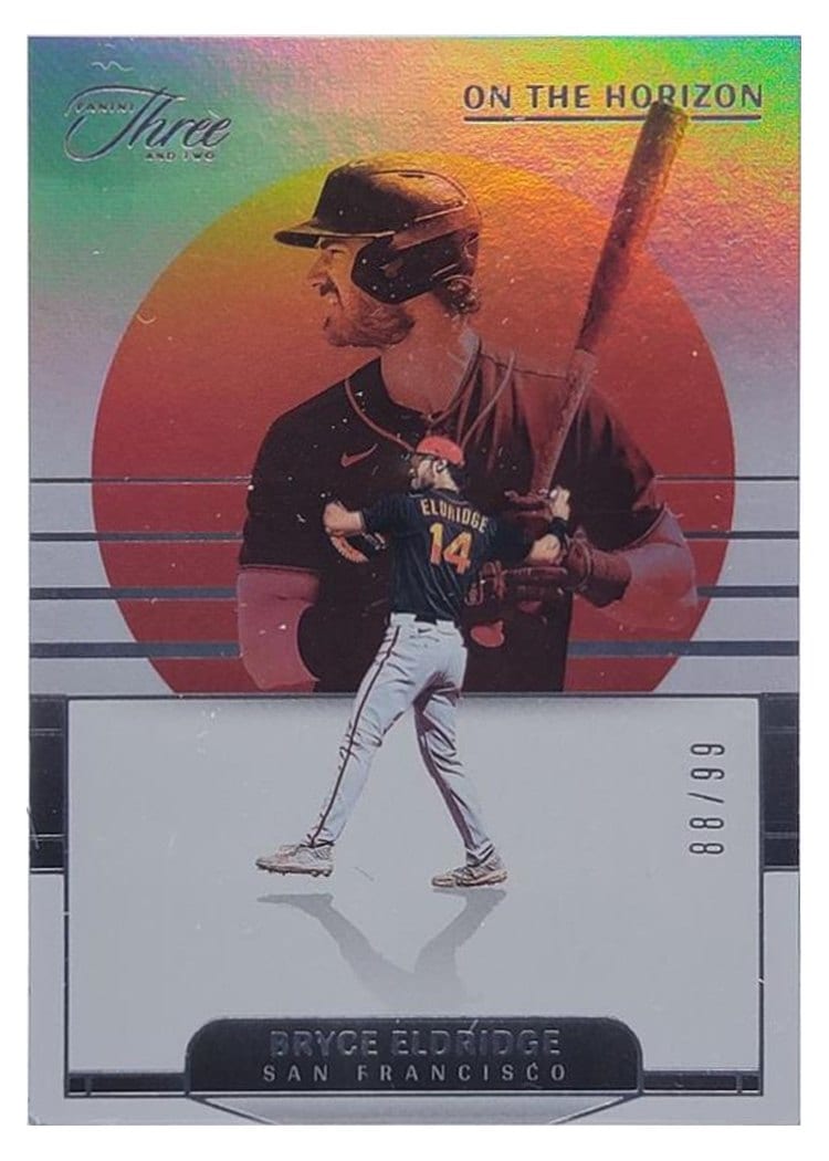 2024 Panini Three and Two On The Horizon Bryce Eldridge #24 card