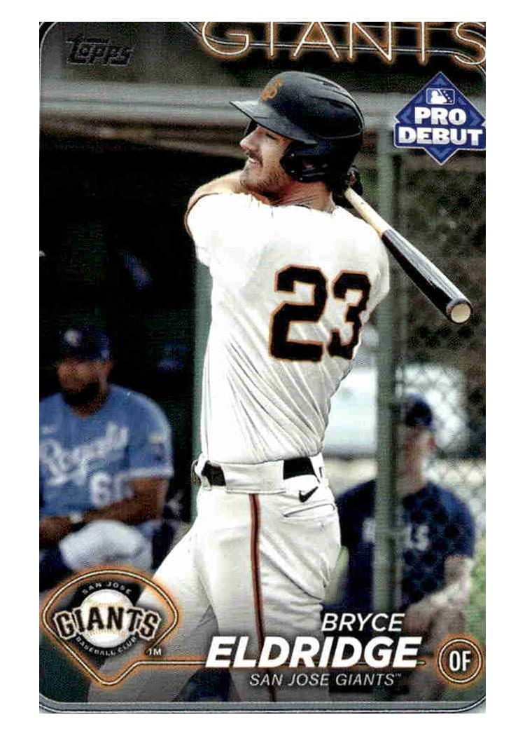 2024 Topps Pro Debut Base Set Bryce Eldridge #PD-63 card
