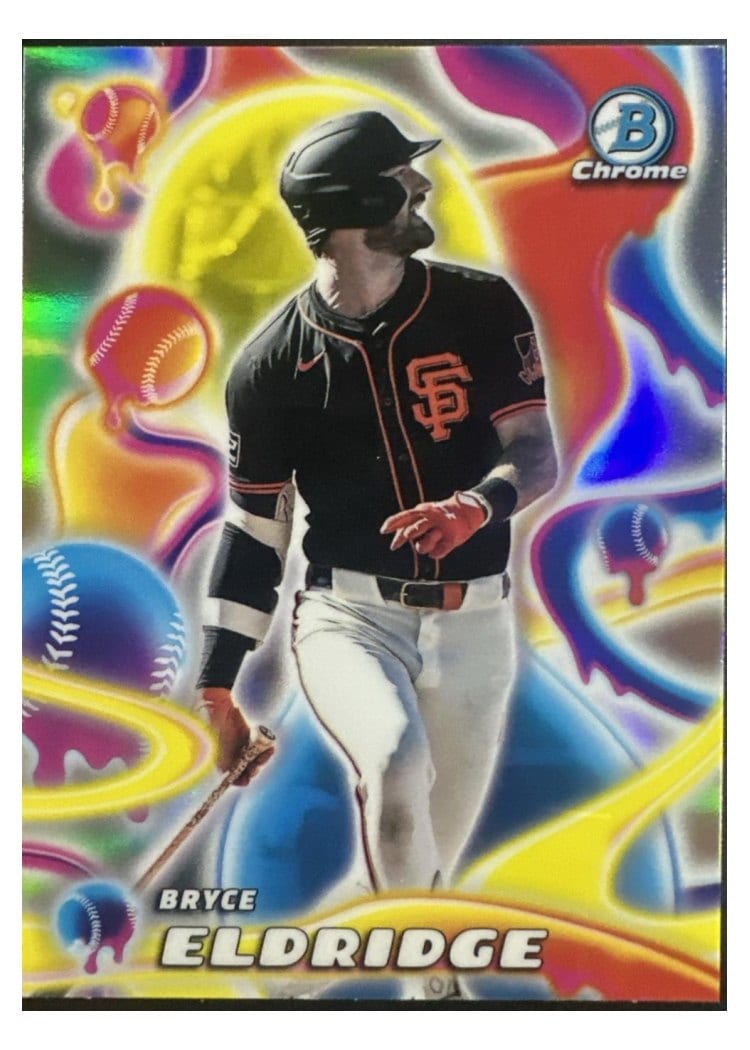 2025 Bowman Chrome Melt Mashers Bryce Eldridge #MM-15 card