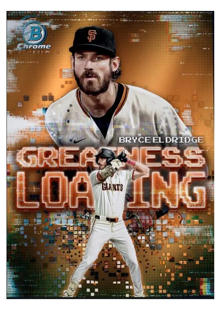 2025 Bowman Greatness Loading Bryce Eldridge #GL-25 card