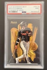2025 Bowman's Best Strokes of Gold Bryce Eldridge #SG-23 card