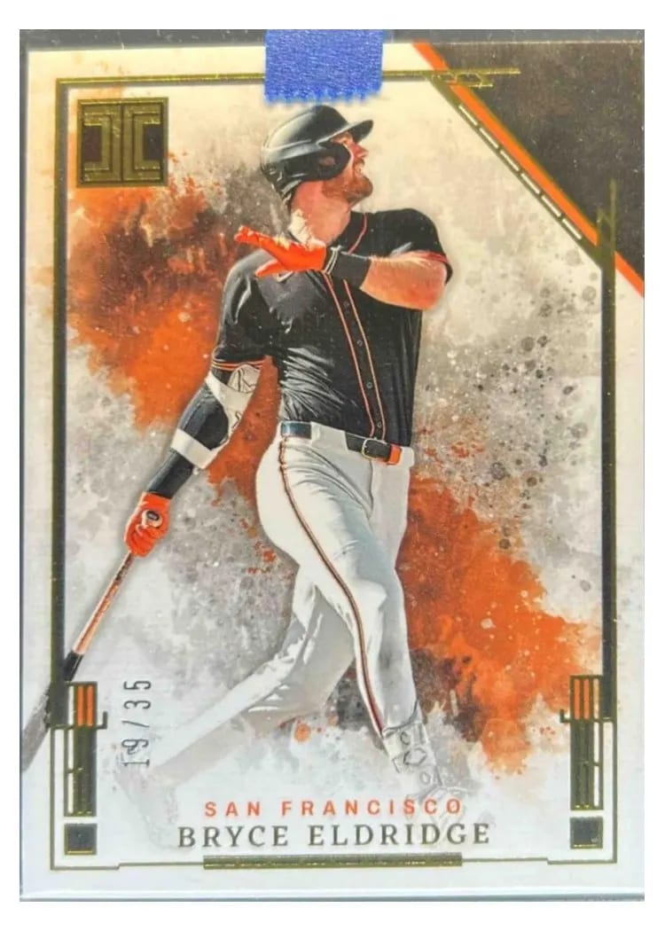 2025 Panini Impeccable Base Set Bryce Eldridge #19 card