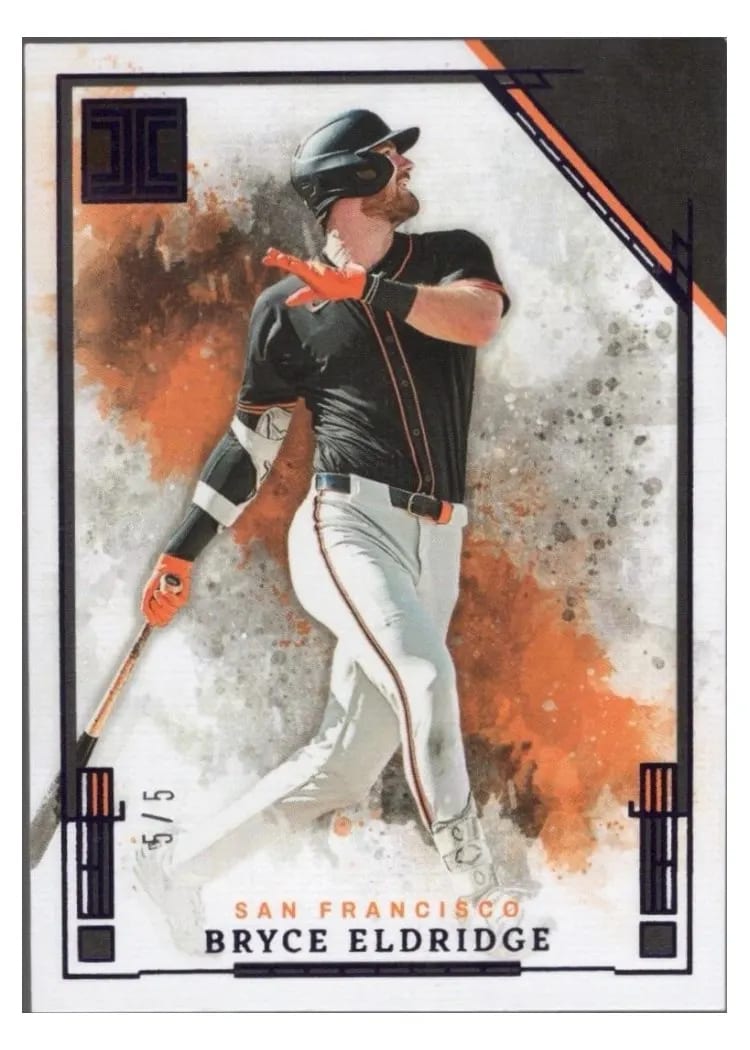 2025 Panini Impeccable Base Set Bryce Eldridge #19 card
