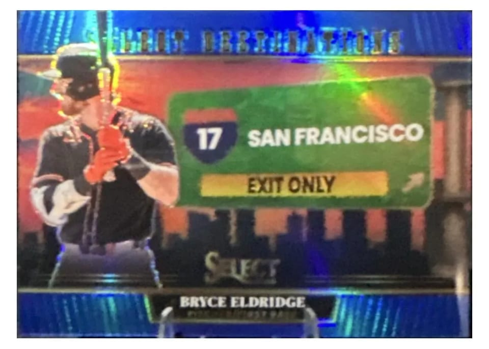 2025 Panini Select Select Destinations Bryce Eldridge #1 card