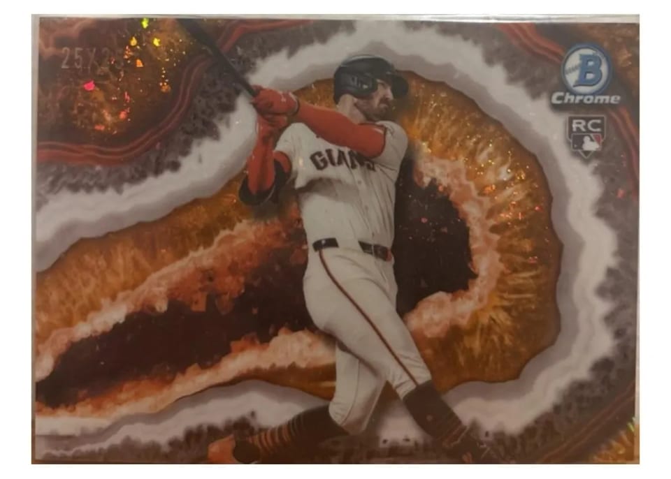 2026 Bowman Crystallized Bryce Eldridge #BWC-6 card