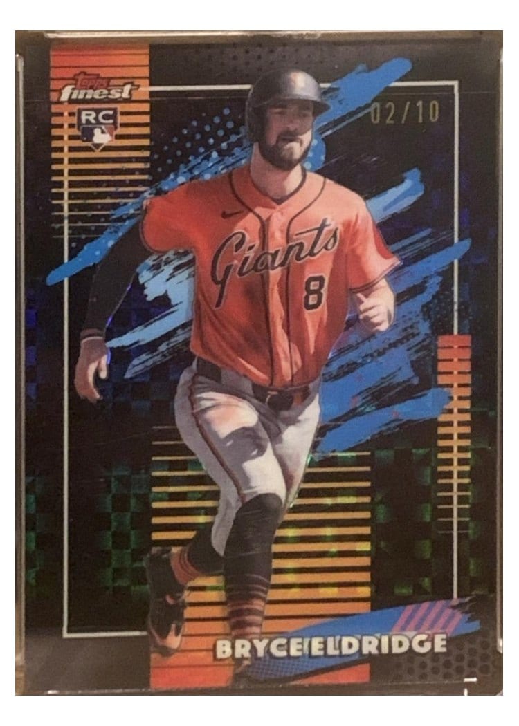 2026 Topps Finest Bryce Eldridge Black X-Fractor #138 card