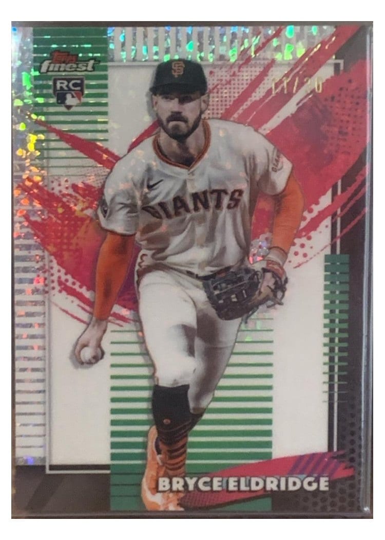 2026 Topps Finest Bryce Eldridge #211 card