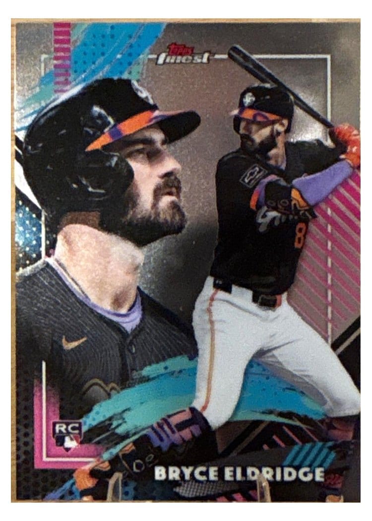 2026 Topps Finest Bryce Eldridge #338 card