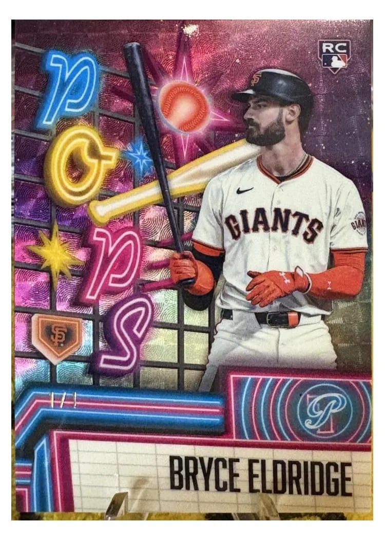 2026 Topps Pristine Pops Bryce Eldridge #PPO-5 card