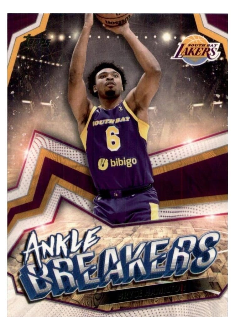 2023-24 Topps G League Ankle Breakers Bryce Hamilton #AB-11 card