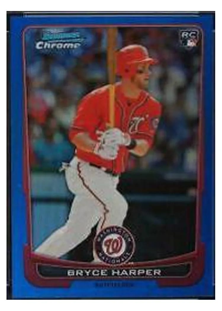 2012 Bowman Chrome Draft Bryce Harper #10 card