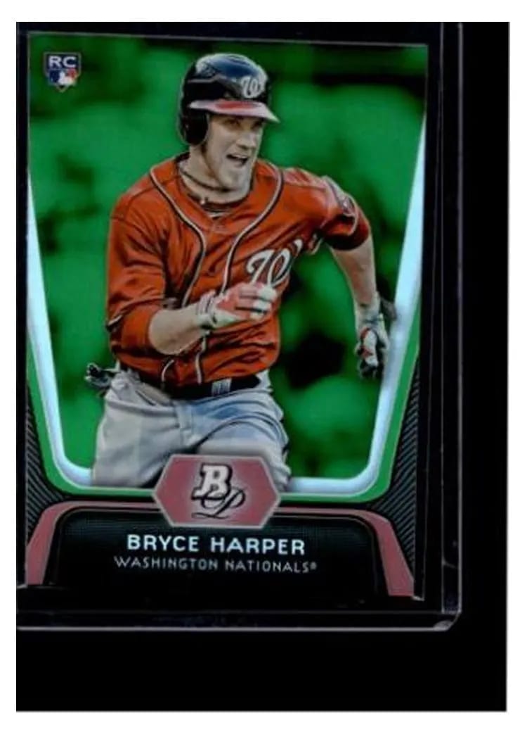 2012 Bowman Platinum Bryce Harper #56 card