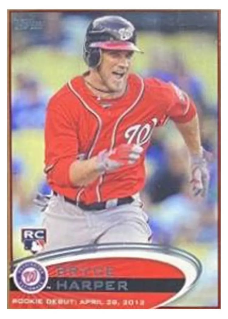 2012 Topps Update Bryce Harper Gold #US183 card