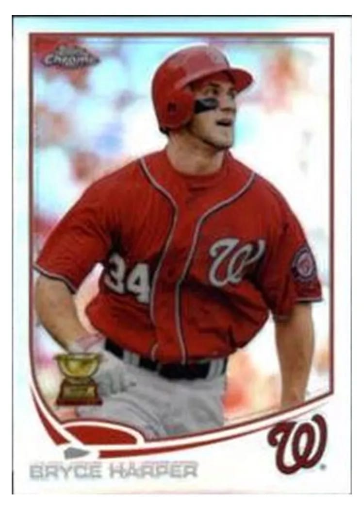 2013 Topps Chrome Bryce Harper #220 card