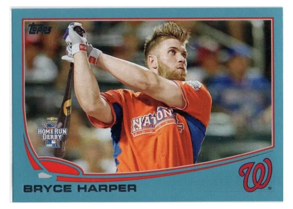 2013 Topps Update Bryce Harper #US100 card