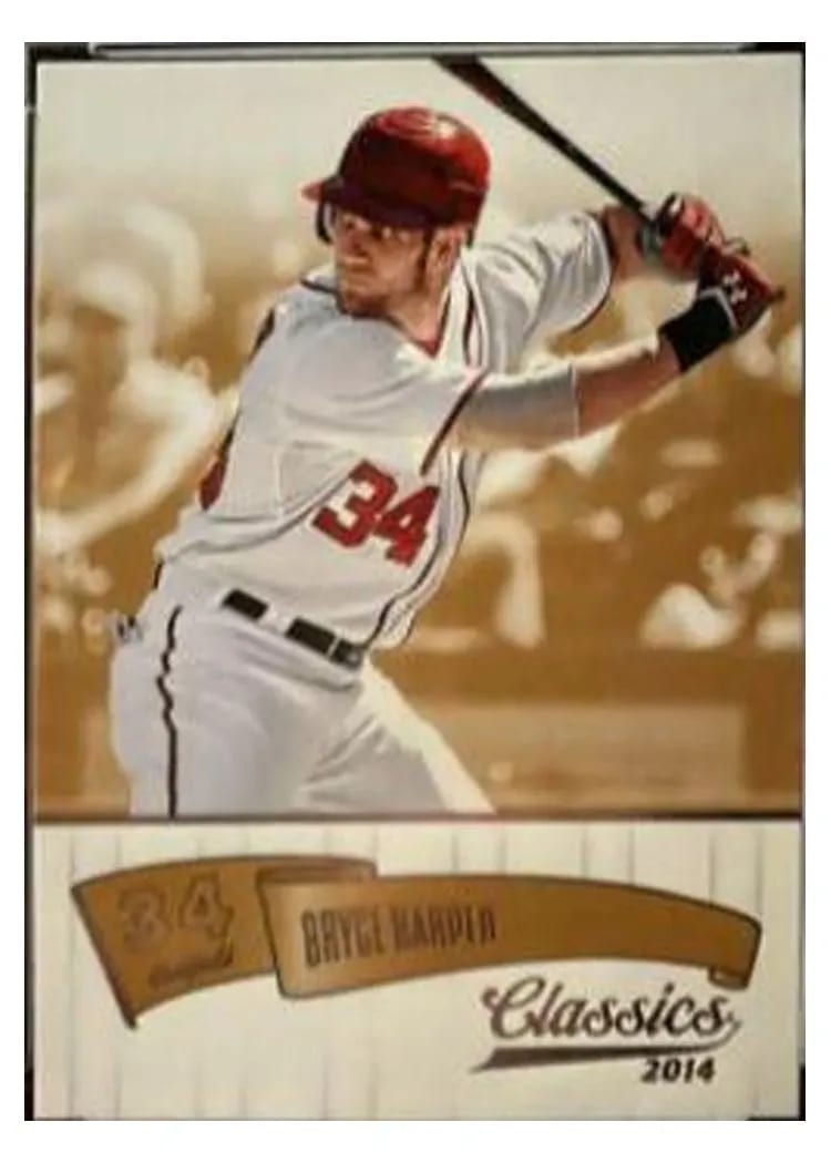 2014 Panini Classics Bryce Harper #17 card