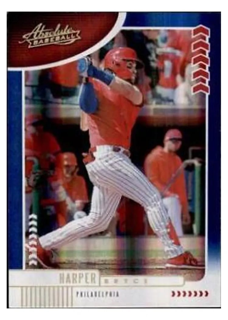 2020 Panini Absolute Base Set Bryce Harper #1 card