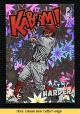2022 Panini Absolute Kaboom Bryce Harper #K-BH card