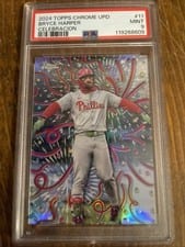 2024 Topps Chrome Update Celebracion Bryce Harper #CELE-11 card