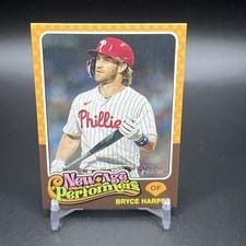 2024 Topps Heritage New Age Performers Bryce Harper #NAP-14 card
