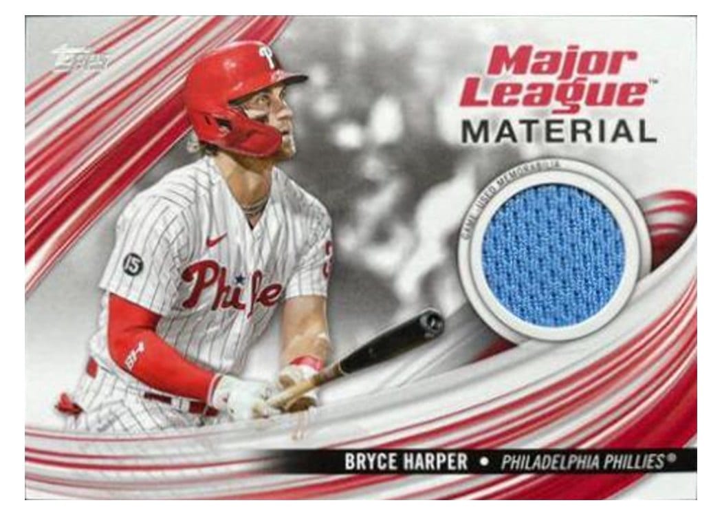 2024 Topps Major League Material Relics (Series 1) Bryce Harper #MLM-BH card
