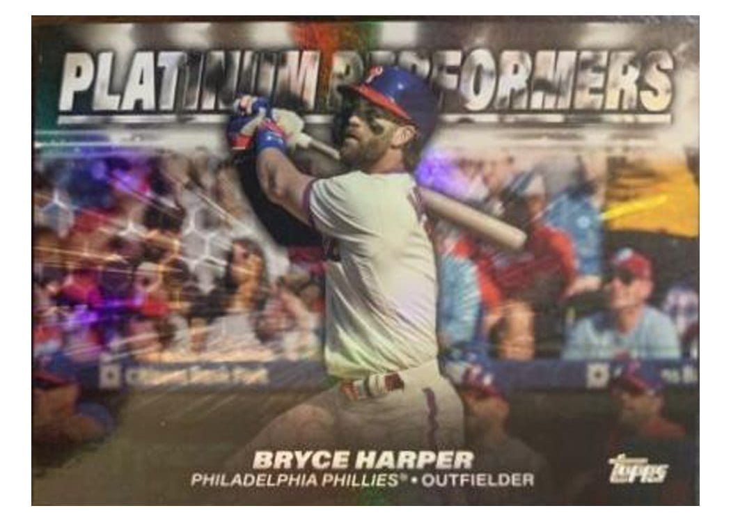 2024 Topps Platinum Performers Bryce Harper #PP-16 card
