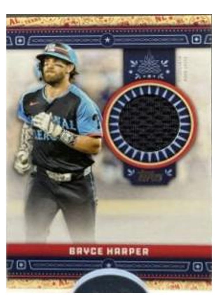 2024 Topps Update All-Star Stitches Relics Bryce Harper #ASR-BH card