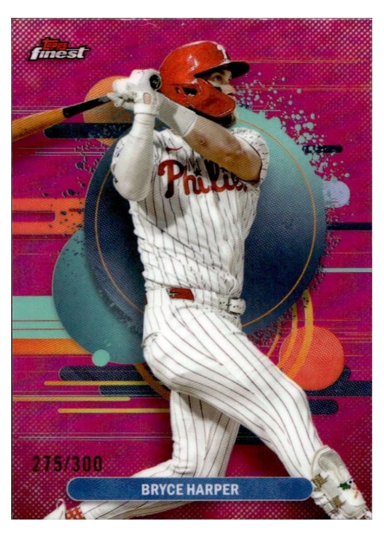 2025 Finest Base Set Bryce Harper #115 card