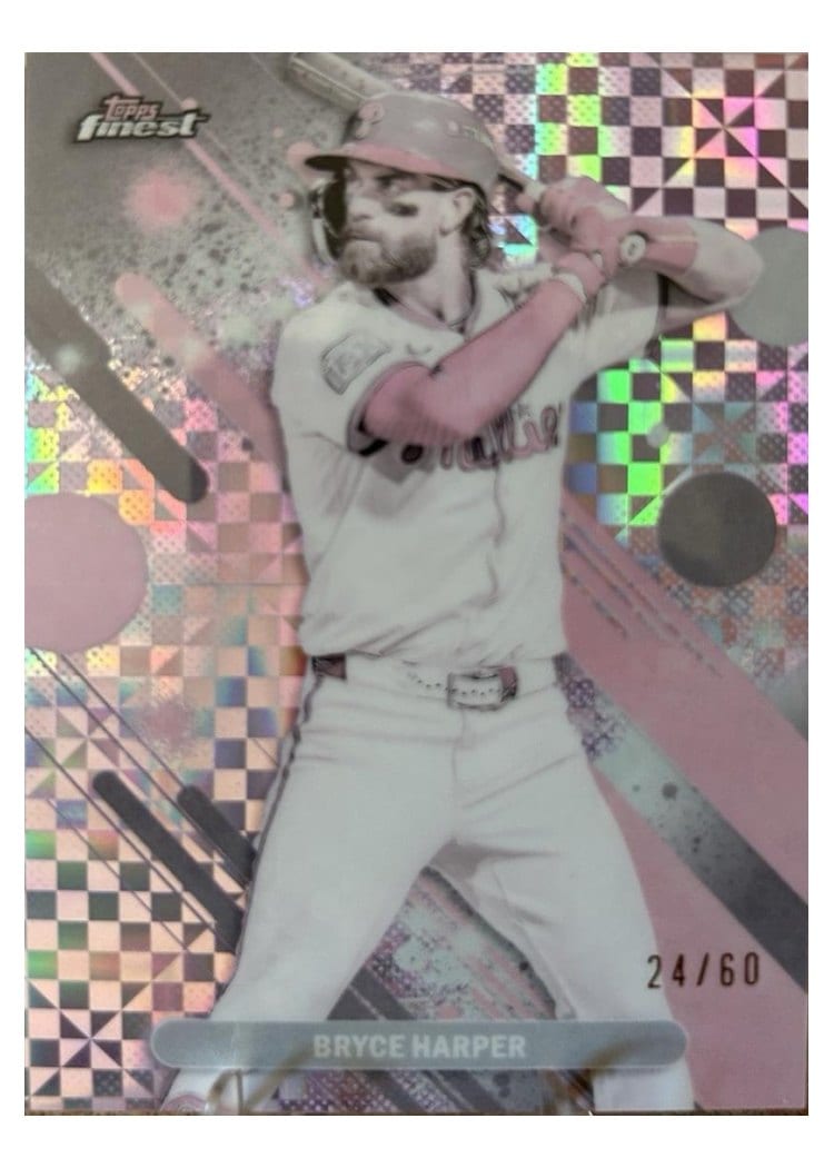 2025 Finest Base Set Bryce Harper #73 card