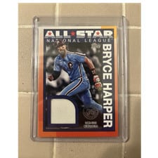 2025 Topps 1990 Topps Baseball All-Star Relics Bryce Harper #90ASR-BH card