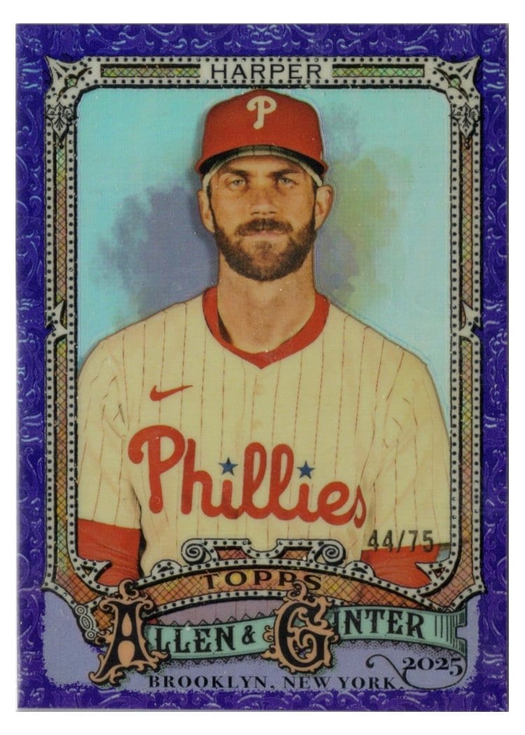 2025 Topps Allen and Ginter Bryce Harper #146 card