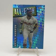 2025 Topps Chrome Logofractor Edition All-Etch Bryce Harper #CAE-7 card