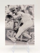 2025 Topps Update Keegan Hall Art Cards Bryce Harper #KHAC-11 card