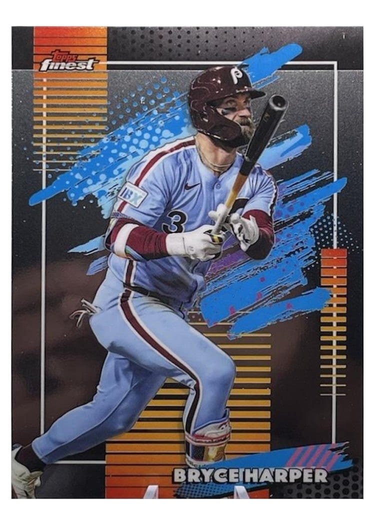 2026 Topps Finest Bryce Harper #102 card