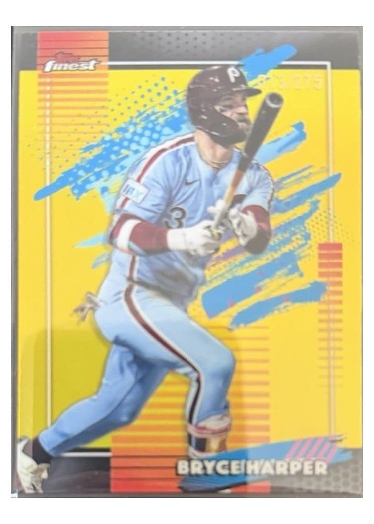 2026 Topps Finest Bryce Harper #102 card