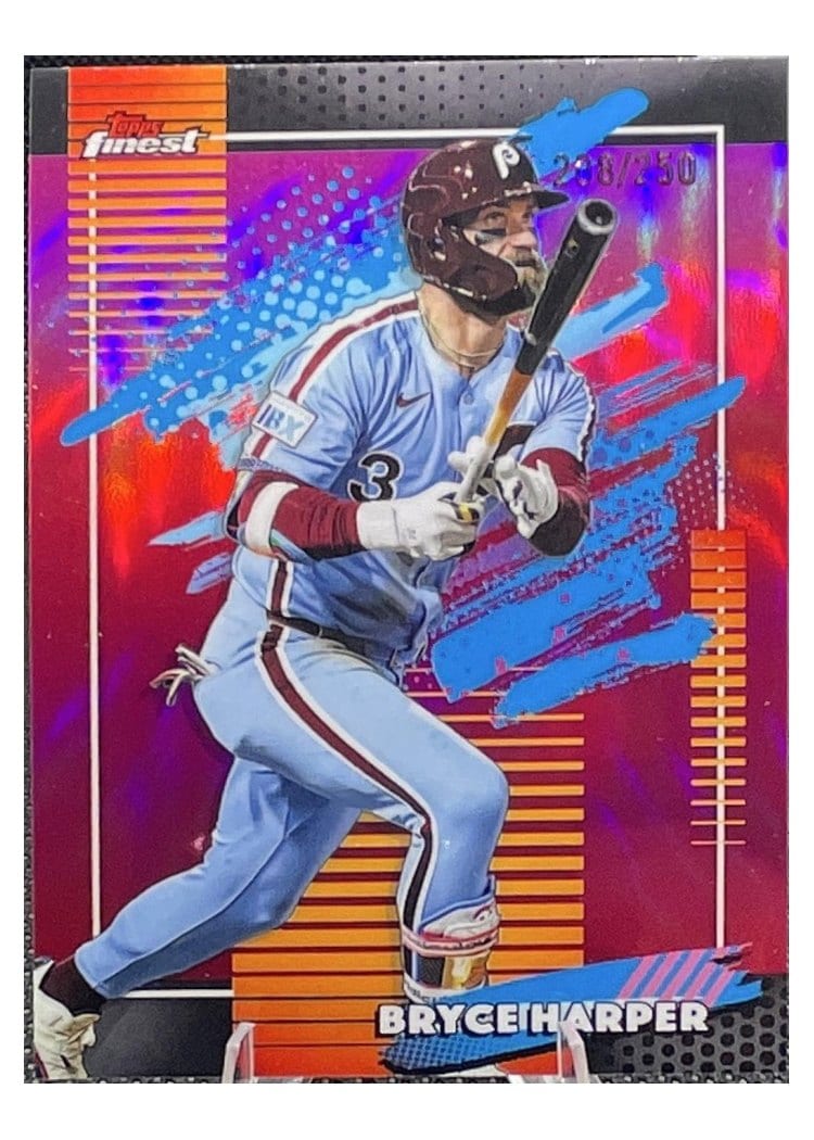 2026 Topps Finest Bryce Harper #102 card