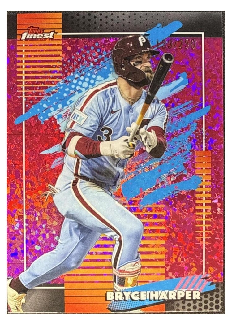 2026 Topps Finest Bryce Harper #102 card