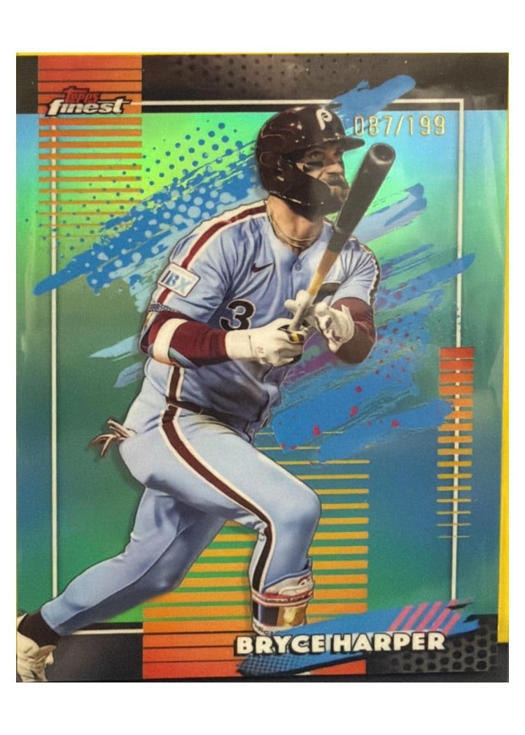 2026 Topps Finest Bryce Harper #102 card