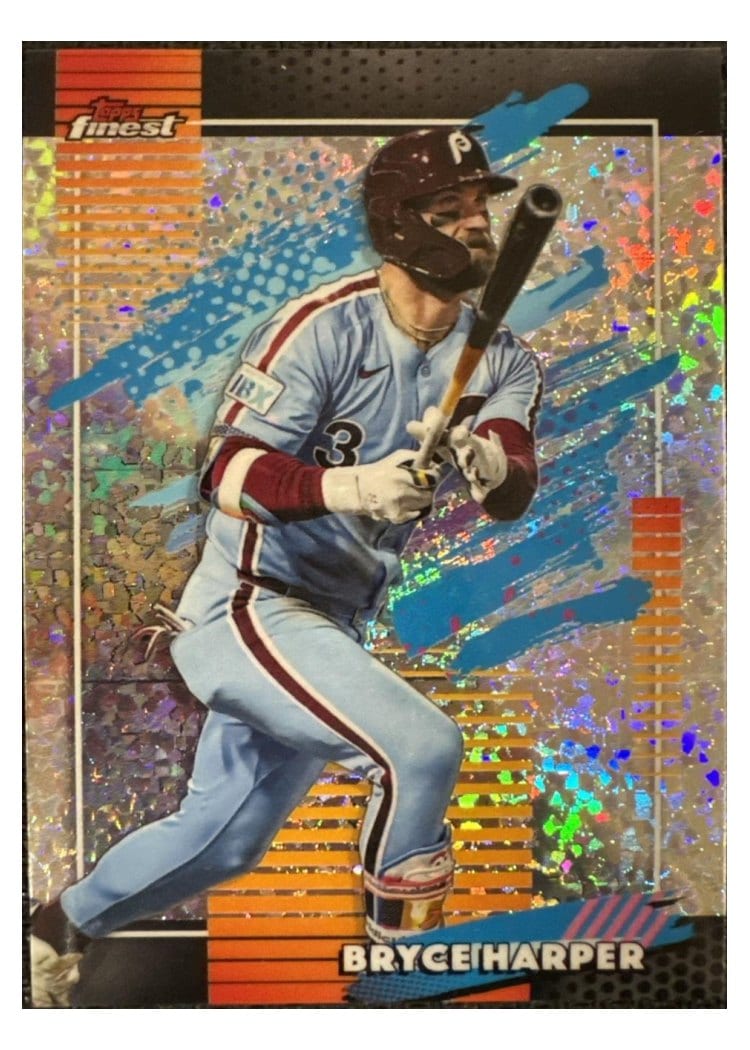 2026 Topps Finest Bryce Harper #102 card