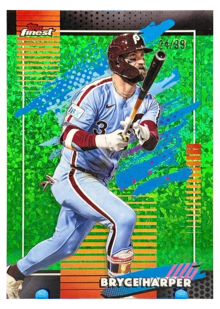 2026 Topps Finest Bryce Harper #102 card