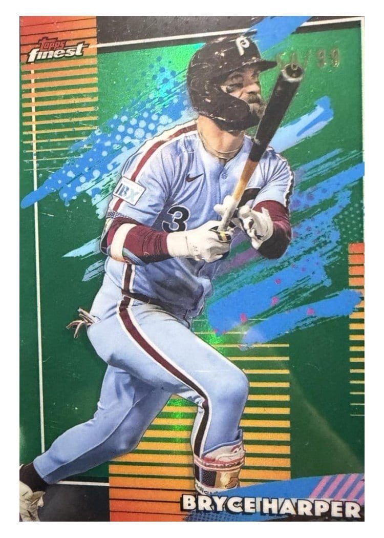 2026 Topps Finest Bryce Harper #102 card