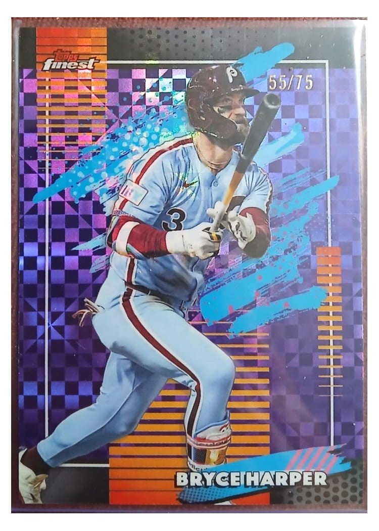 2026 Topps Finest Bryce Harper #102 card